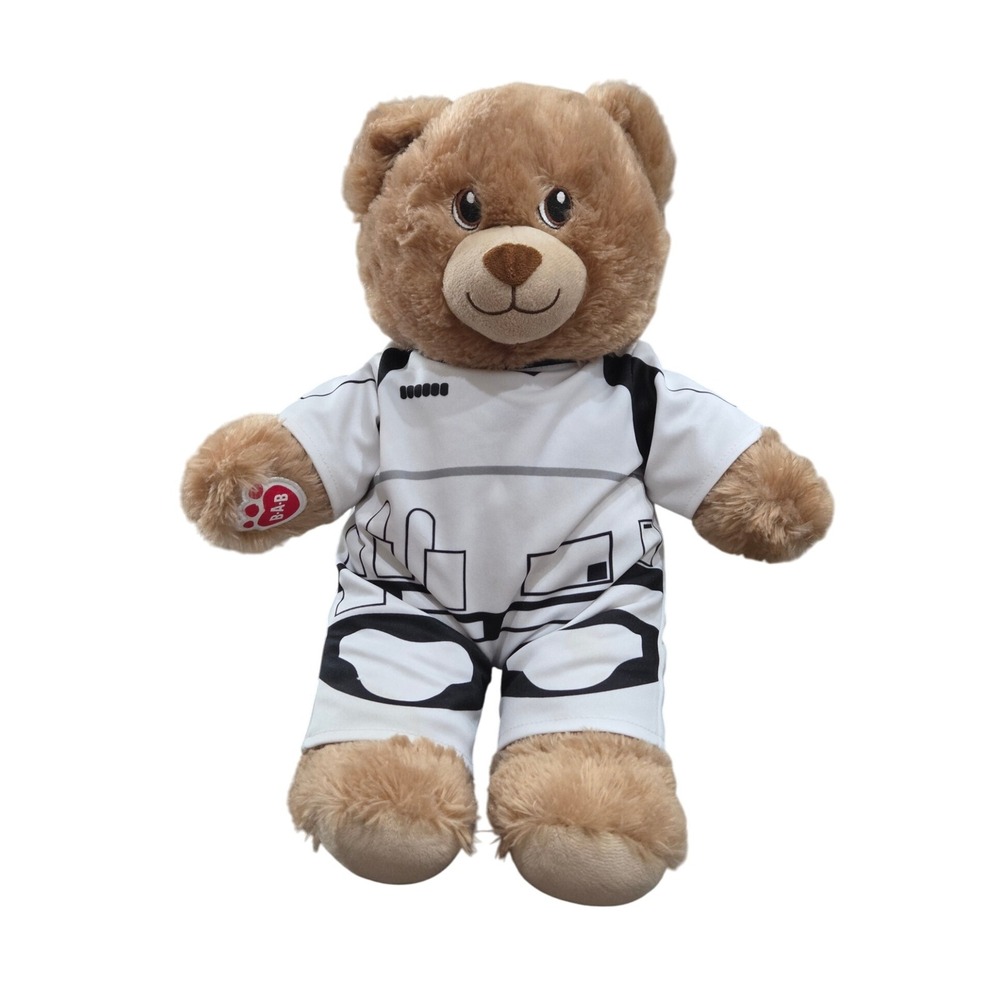 Build A Bear Star Wars Stormtrooper Plush Teddy Bear Stuffed Animal Toy‎